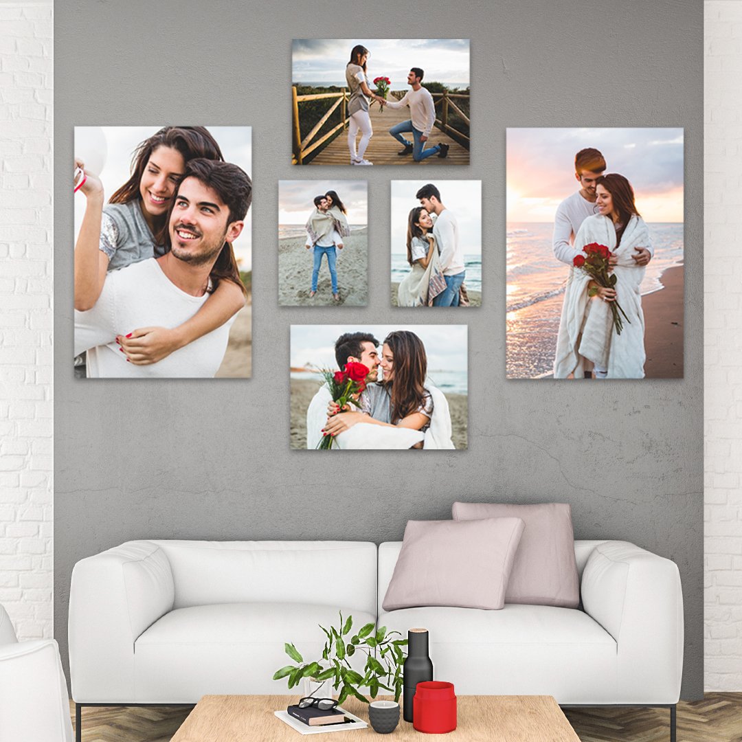 BLACK FRIDAY TEASER: 6 Piece Rectangles Canvas Print Combo Custom Canvas Canvas &amp; More 