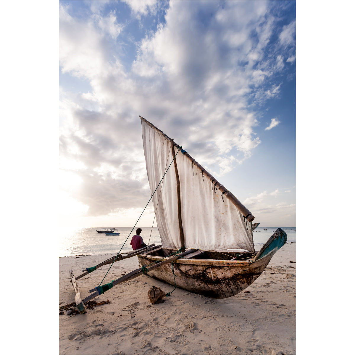 Zanzibar Boat on the Beach freeshipping - Beautiful Spaces Store