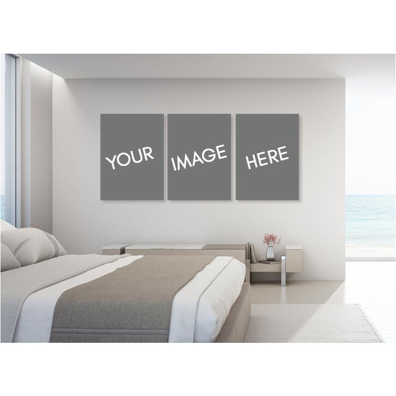 Custom Image - Triptych 3 Split Canvas