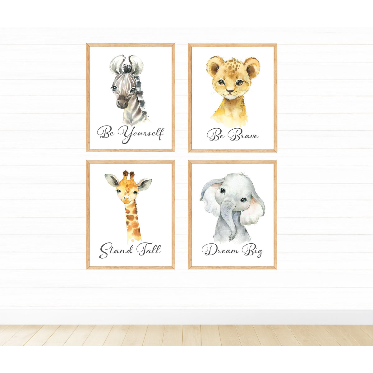 Safari Animals Be Yourself freeshipping - Beautiful Spaces Store