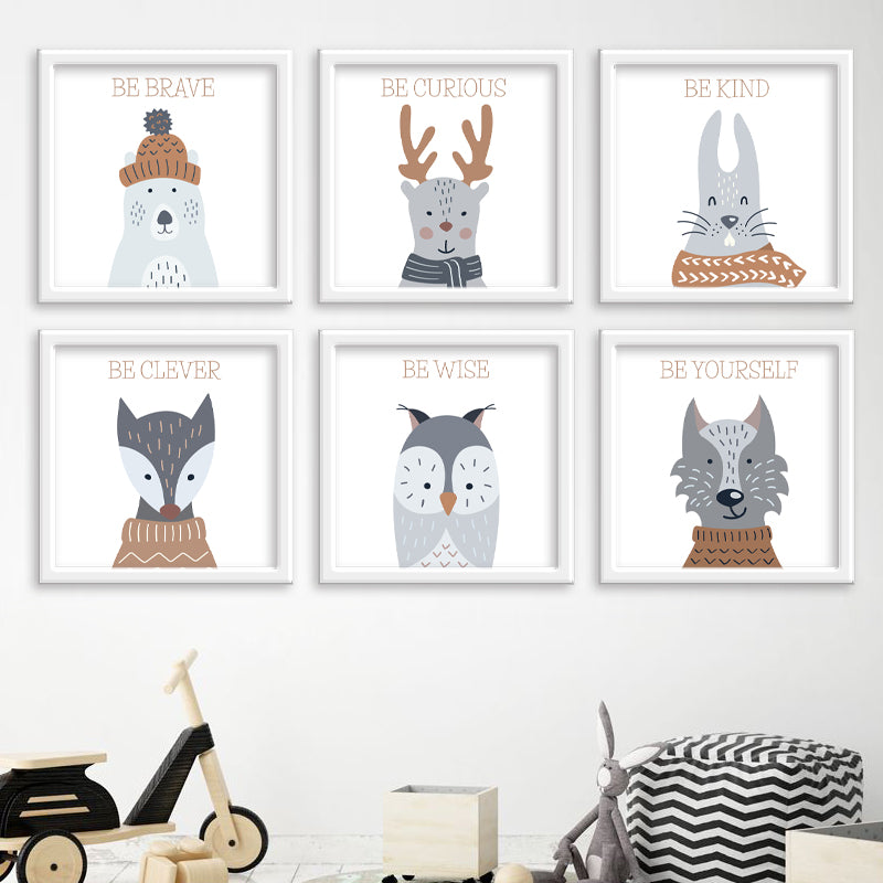 Woodlands Creatures Be Yourself freeshipping - Beautiful Spaces Store