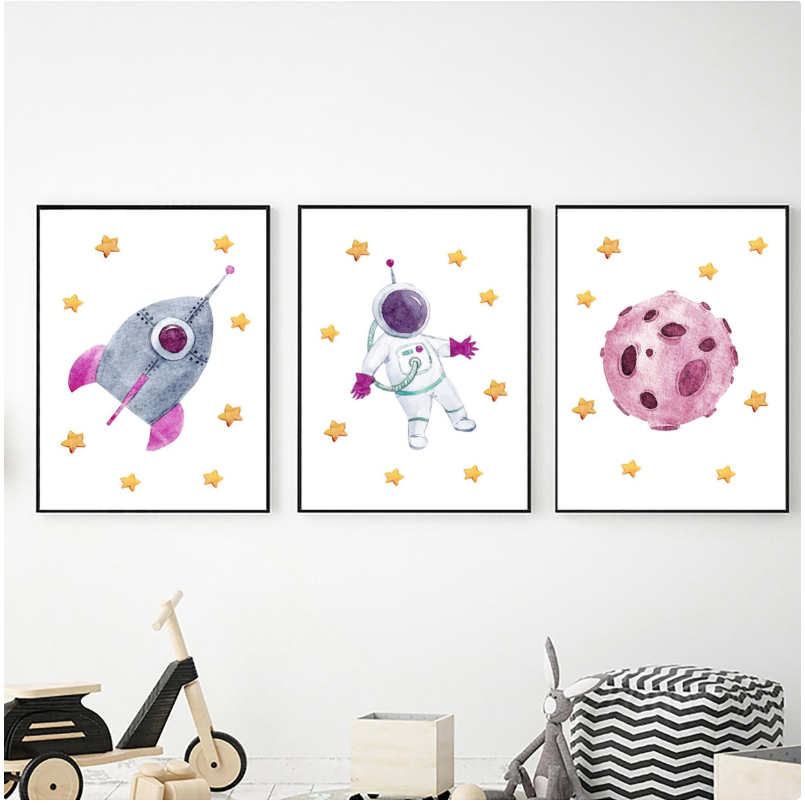 Space in Purple freeshipping - Beautiful Spaces Store