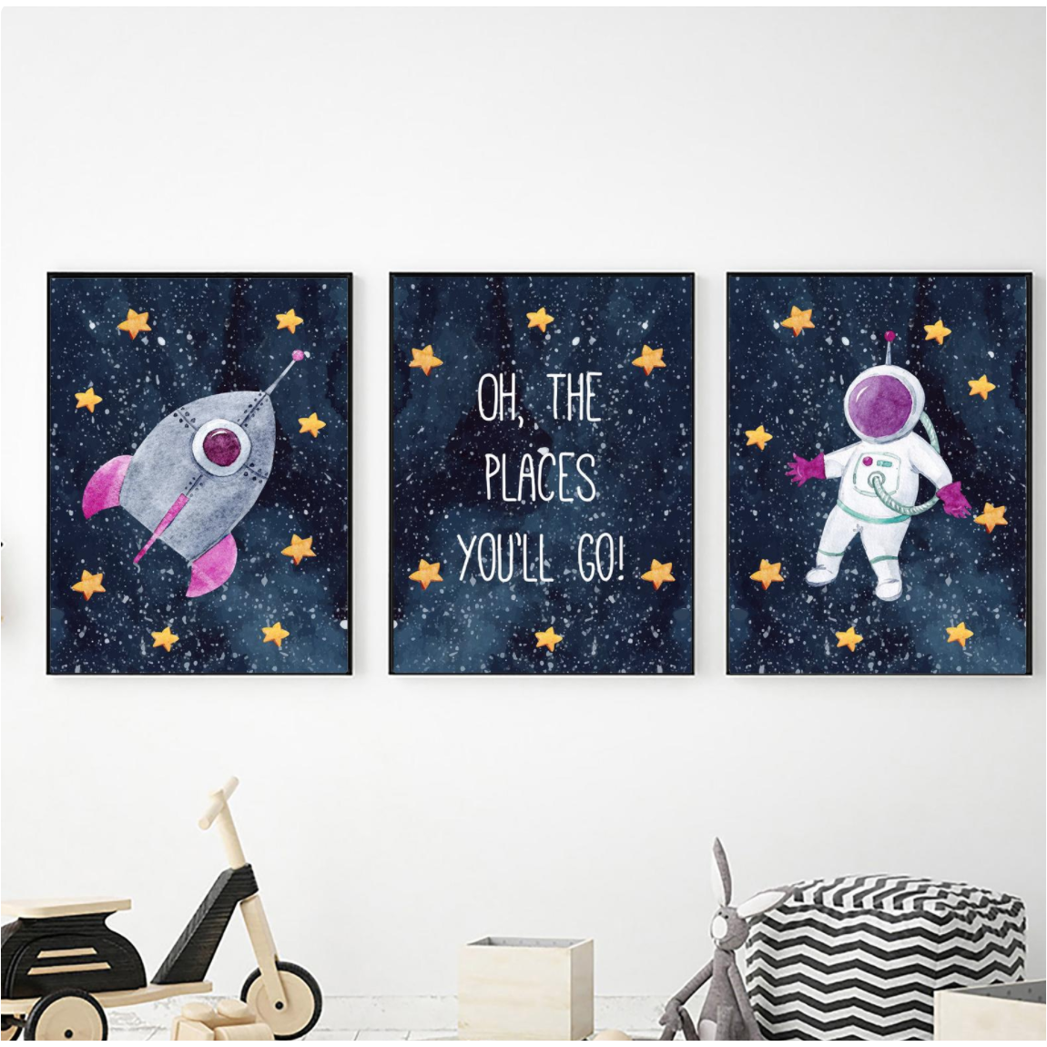 Space in Purple freeshipping - Beautiful Spaces Store