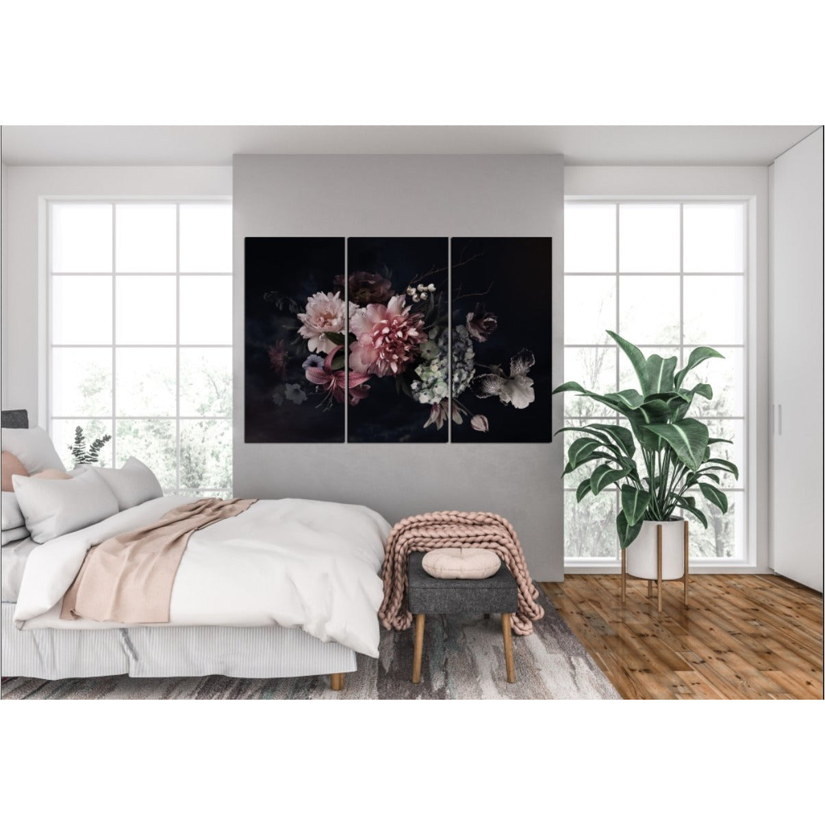 Triptych Canvases freeshipping - Beautiful Spaces Store