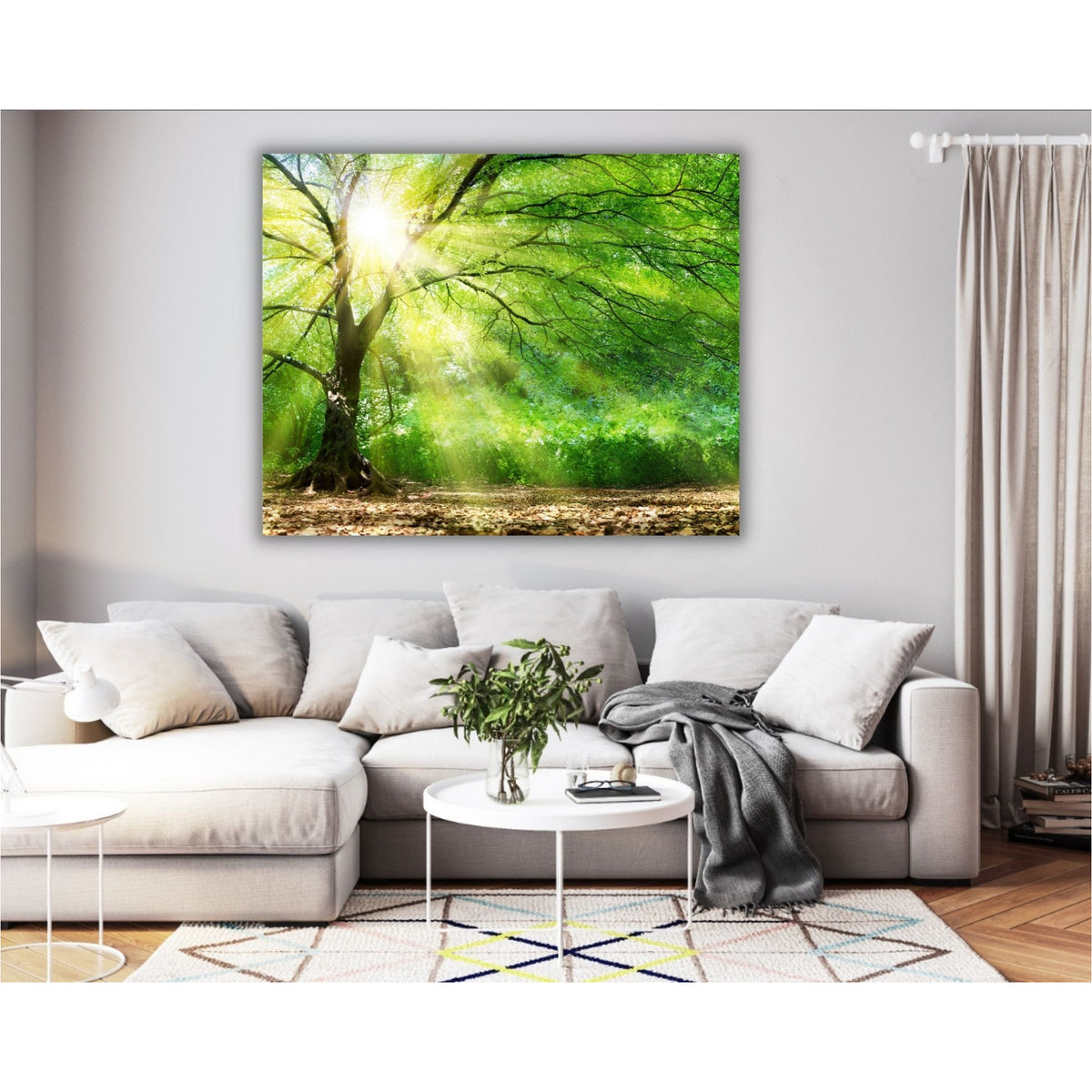 Bright Tree Canvas