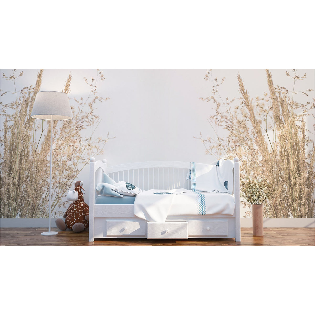 Tall Pampas Grass Wallpaper