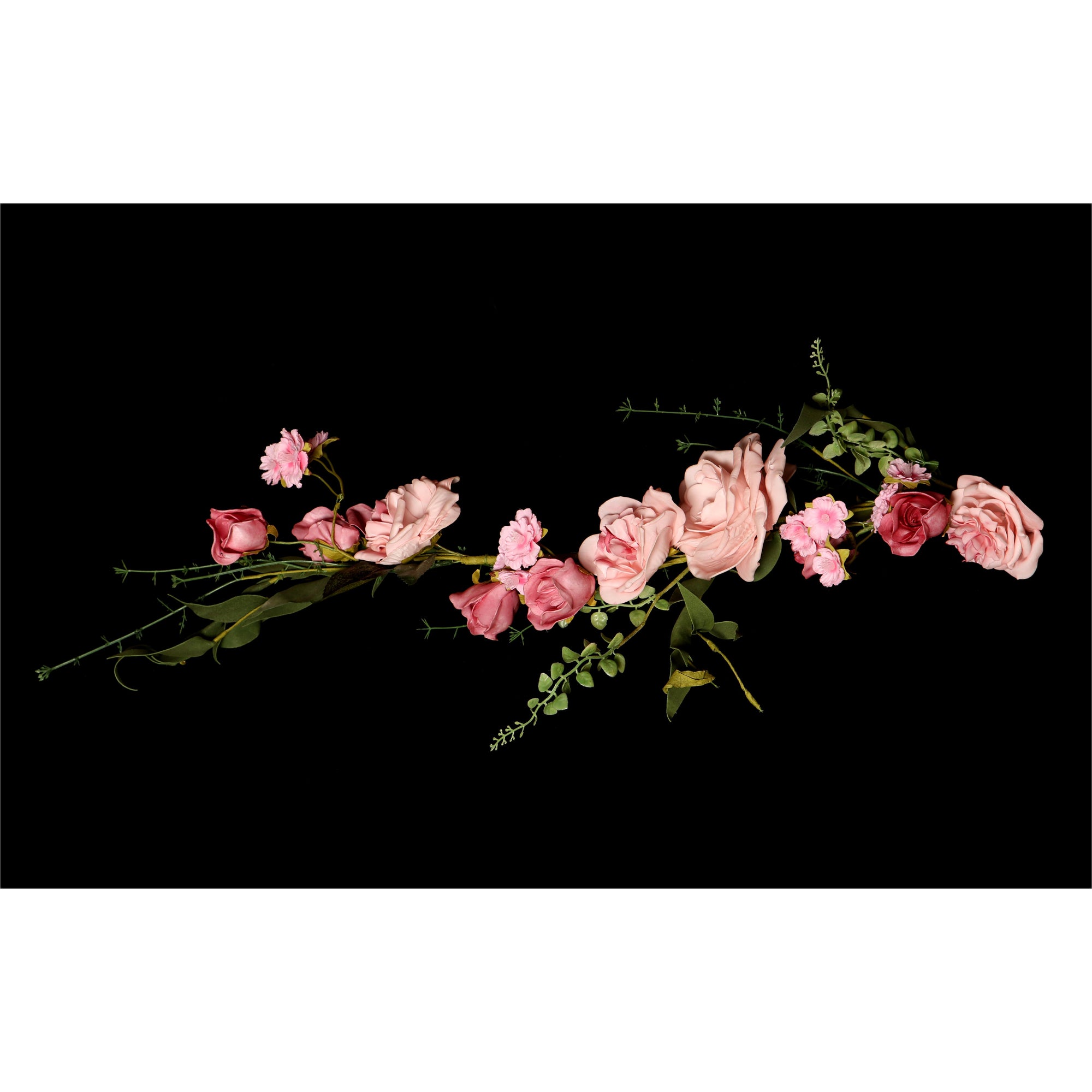 Delicate Pink - Black Background freeshipping - Beautiful Spaces Store